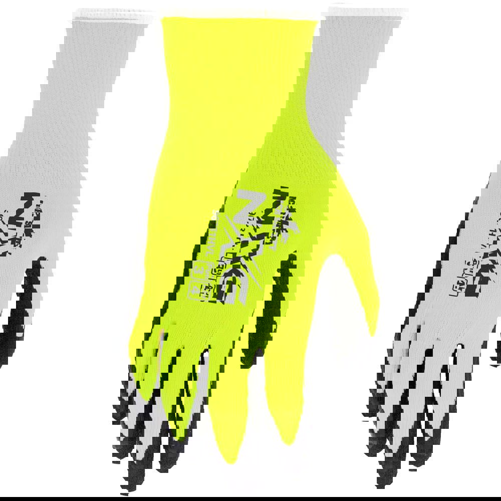 General Purpose Work Gloves: Small, Latex Coated, Latex